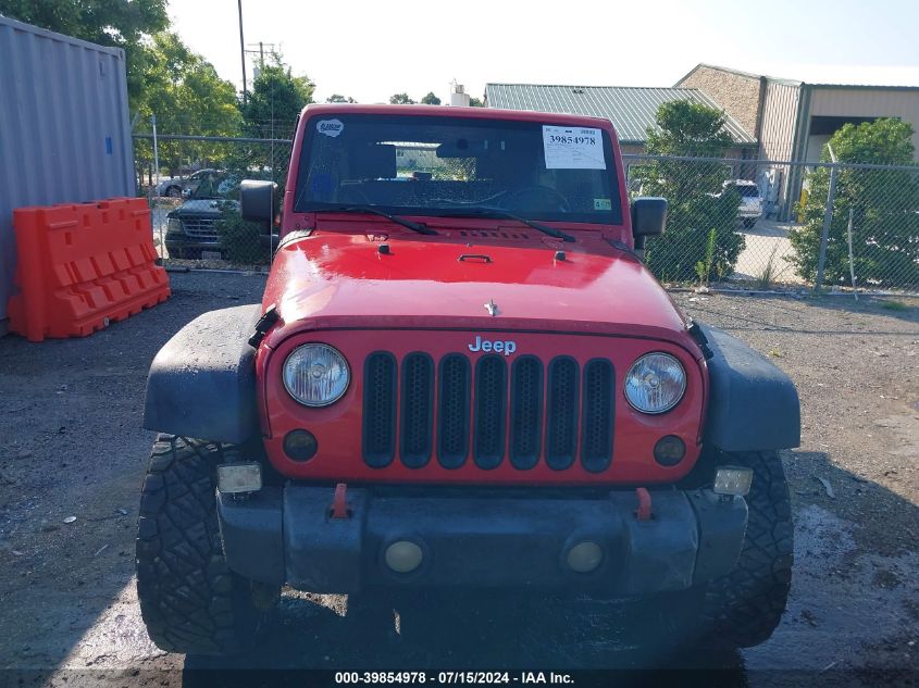 2008 Jeep Wrangler Unlimited X VIN: 1J8GA391X8L558823 Lot: 39854978