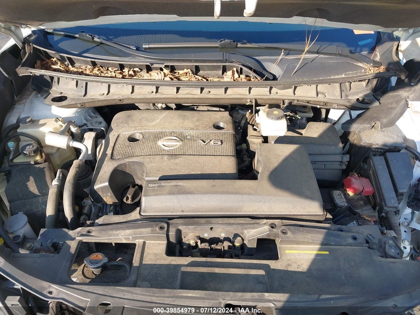 2016 Nissan Murano Sl VIN: 5N1AZ2MG9GN153238 Lot: 39854979