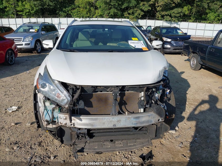 2016 Nissan Murano Sl VIN: 5N1AZ2MG9GN153238 Lot: 39854979