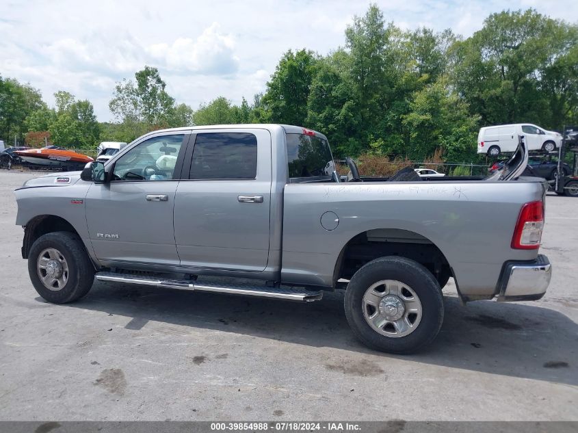 2019 Ram 2500 Big Horn 4X4 6'4 Box VIN: 3C6UR5DJ6KG689376 Lot: 39854988