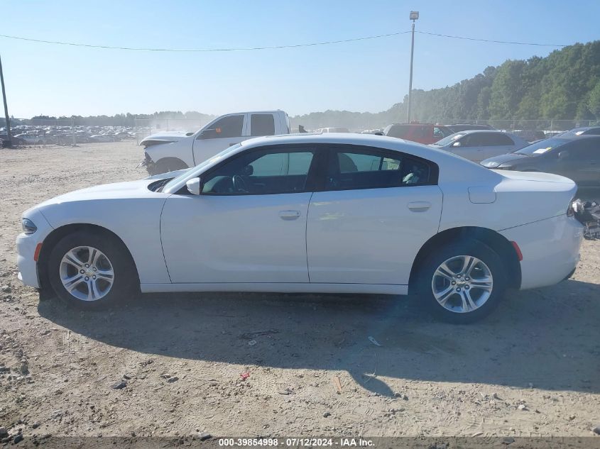 2021 Dodge Charger Sxt Rwd VIN: 2C3CDXBG4MH522351 Lot: 39854998