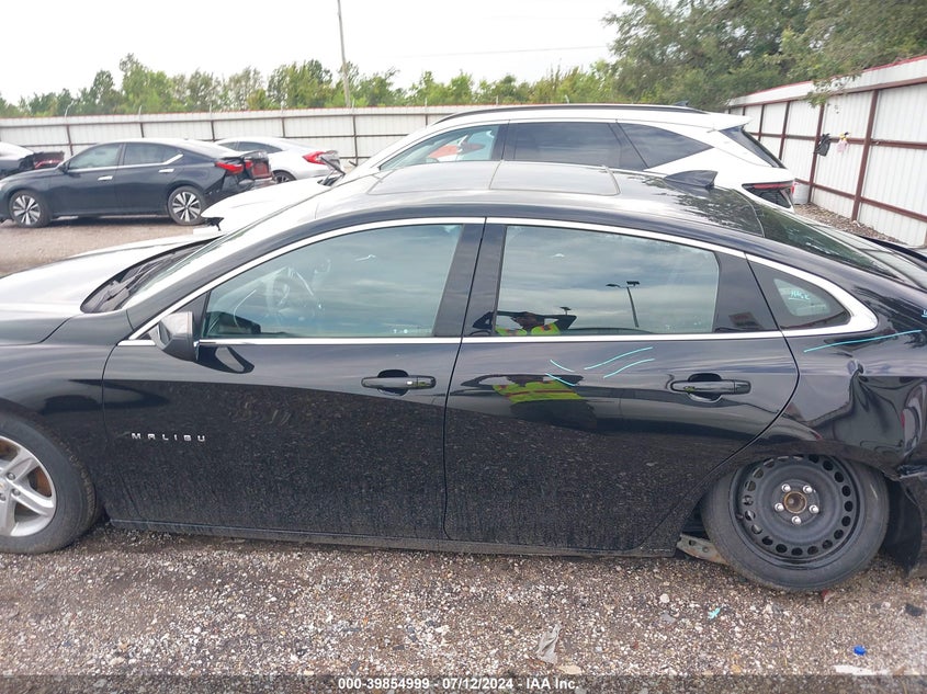 2022 Chevrolet Malibu Fwd Lt VIN: 1G1ZD5ST4NF178779 Lot: 39854999