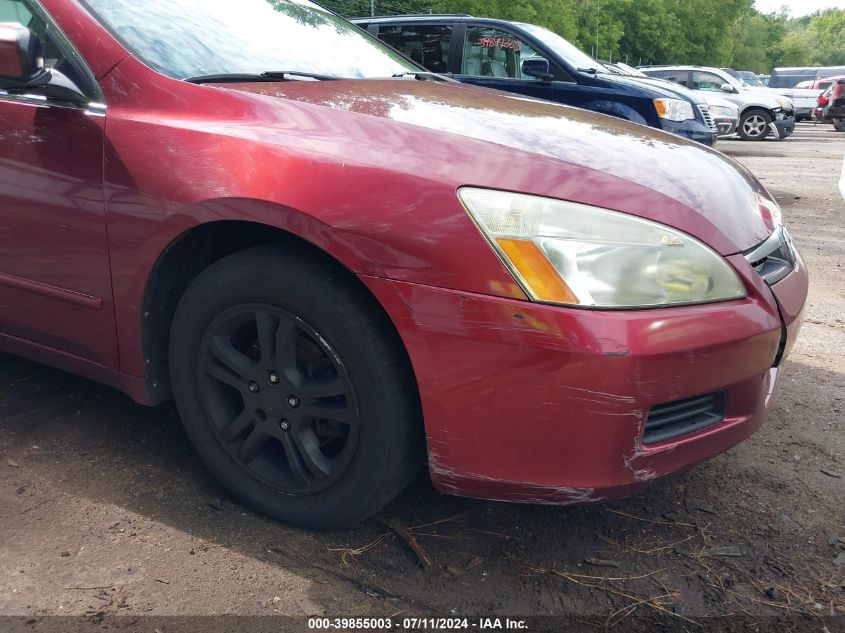 2006 Honda Accord 2.4 Se VIN: 1HGCM563X6A127794 Lot: 39855003