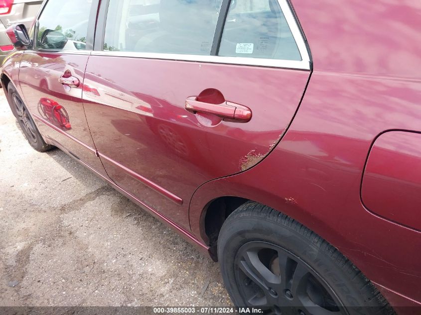 2006 Honda Accord 2.4 Se VIN: 1HGCM563X6A127794 Lot: 39855003