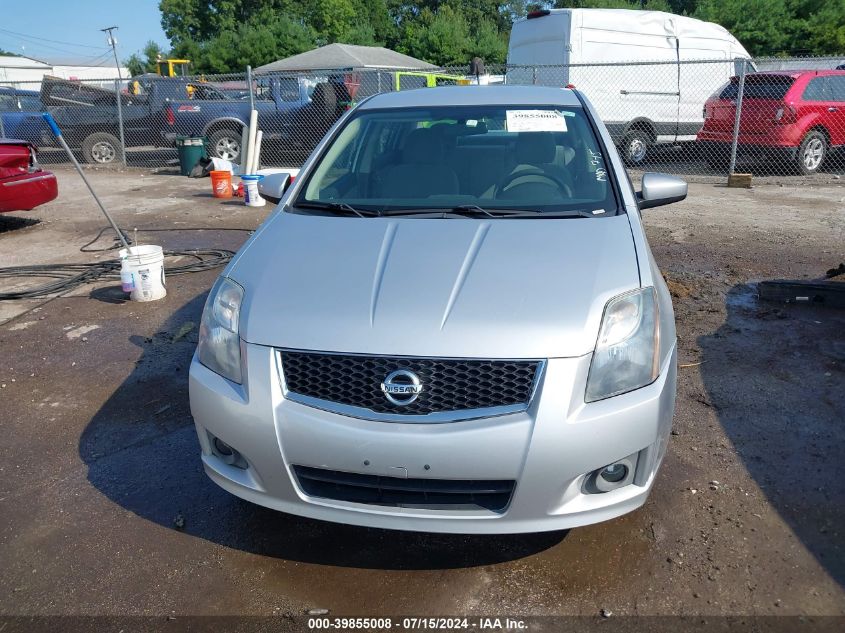 2012 Nissan Sentra 2.0 Sr VIN: 3N1AB6AP4CL612127 Lot: 39855008