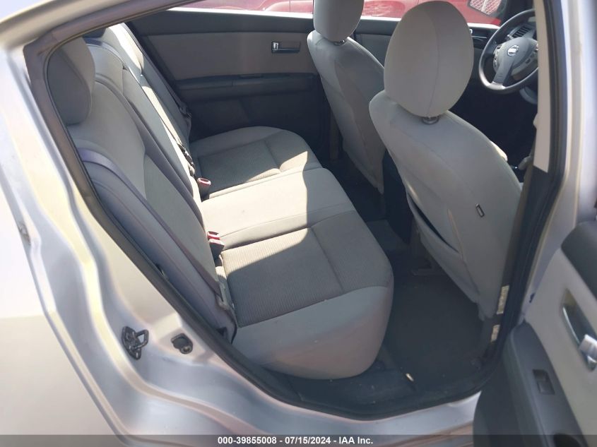 2012 Nissan Sentra 2.0 Sr VIN: 3N1AB6AP4CL612127 Lot: 39855008