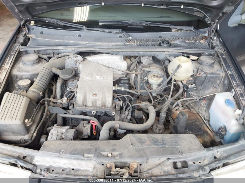 1996 Volkswagen Jetta Gl VIN: 3VWRA81H5TM000503 Lot: 39855011