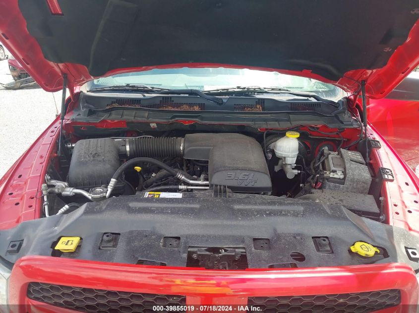 2019 Ram 1500 Classic Express Quad Cab 4X4 6'4 Box VIN: 1C6RR7FG4KS547829 Lot: 39855019