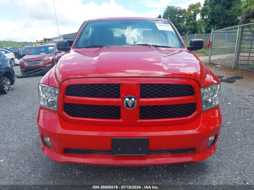 2019 Ram 1500 Classic Express Quad Cab 4X4 6'4 Box VIN: 1C6RR7FG4KS547829 Lot: 39855019