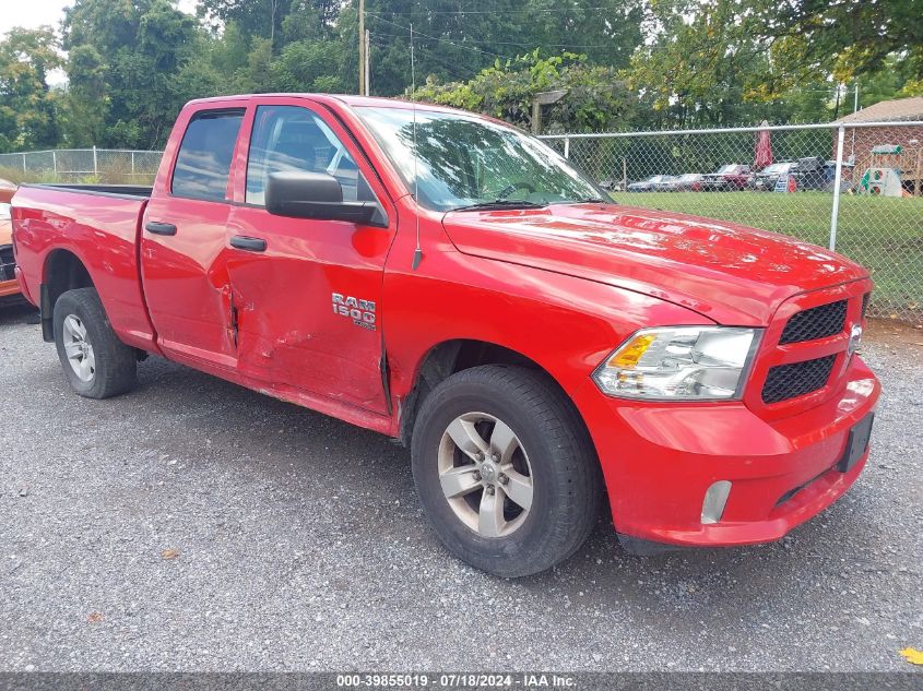 2019 Ram 1500 Classic Express Quad Cab 4X4 6'4 Box VIN: 1C6RR7FG4KS547829 Lot: 39855019