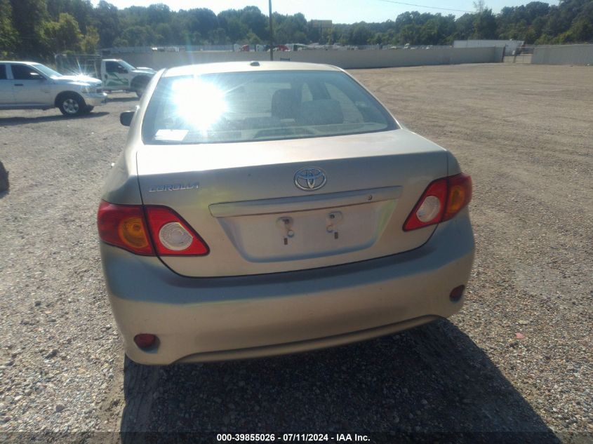 2009 Toyota Corolla VIN: 1NXBU40E19Z038807 Lot: 39855026