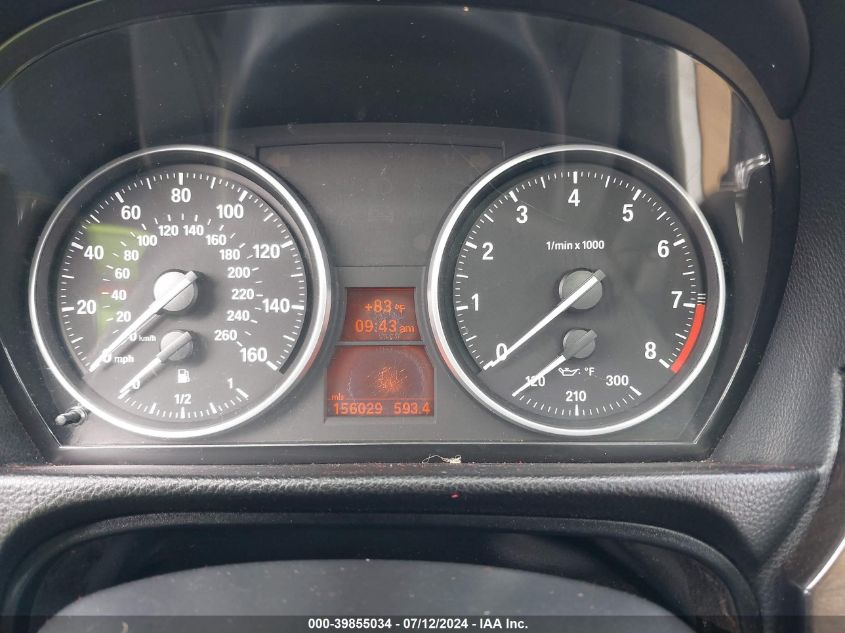 2007 BMW 328I VIN: WBAWB33597PV72132 Lot: 39855034