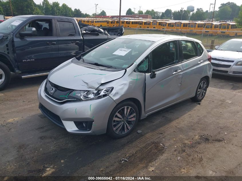 2016 Honda Fit Ex/Exl VIN: JHMGK5H7XGS009342 Lot: 39855042