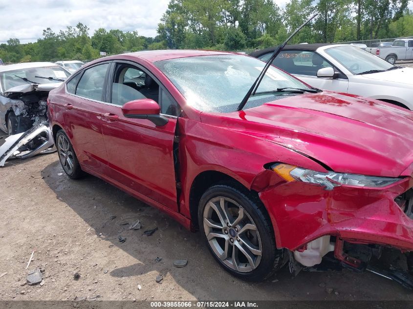 2017 Ford Fusion Se VIN: 3FA6P0H99HR266739 Lot: 39855066