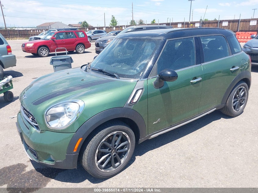 2015 Mini Countryman Cooper S VIN: WMWZC5C56FWP42876 Lot: 39855074
