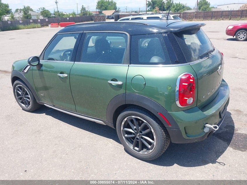 2015 Mini Countryman Cooper S VIN: WMWZC5C56FWP42876 Lot: 39855074