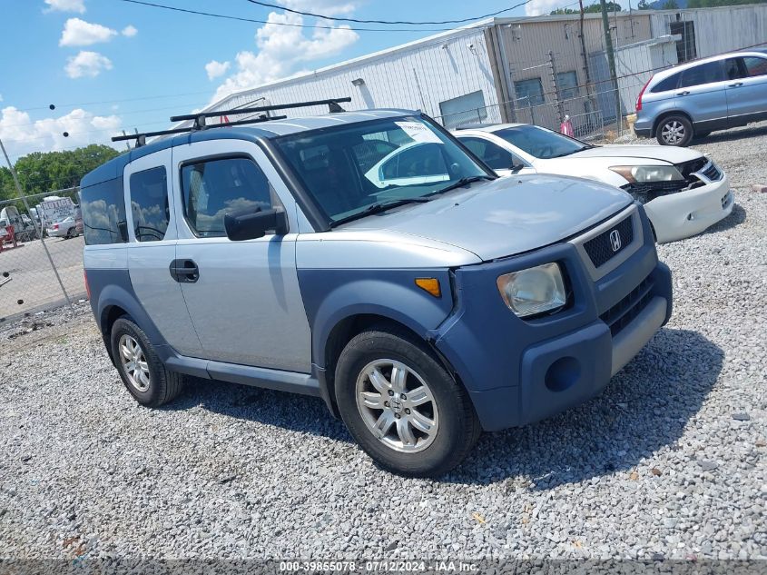 2006 Honda Element Ex VIN: 5J6YH28666L009187 Lot: 39855078