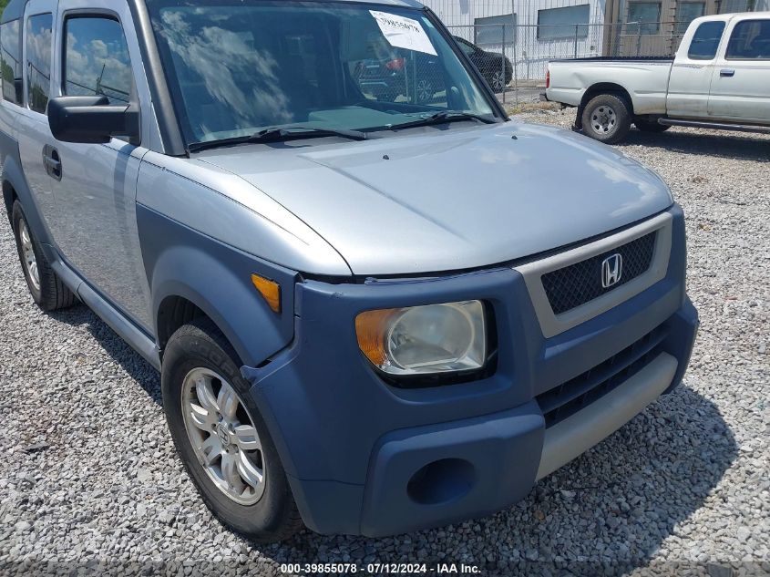 2006 Honda Element Ex VIN: 5J6YH28666L009187 Lot: 39855078