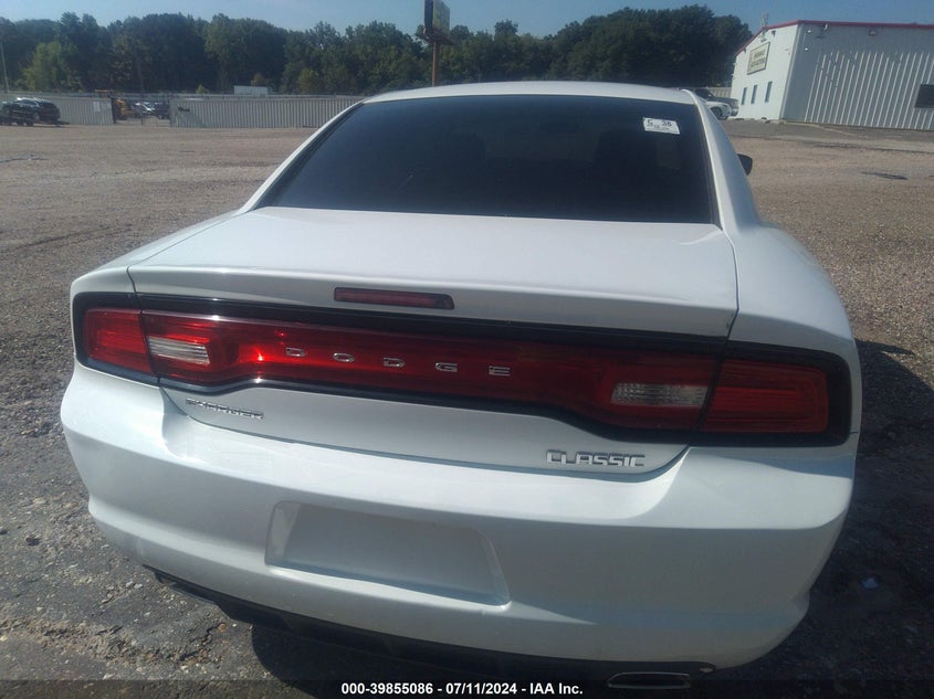 2012 Dodge Charger Se VIN: 2C3CDXBG4CH189535 Lot: 39855086