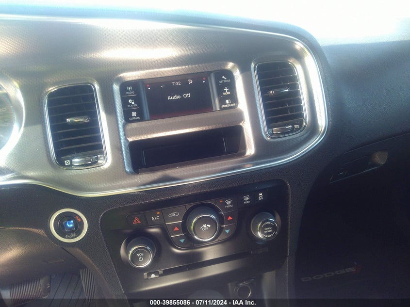 2012 Dodge Charger Se VIN: 2C3CDXBG4CH189535 Lot: 39855086