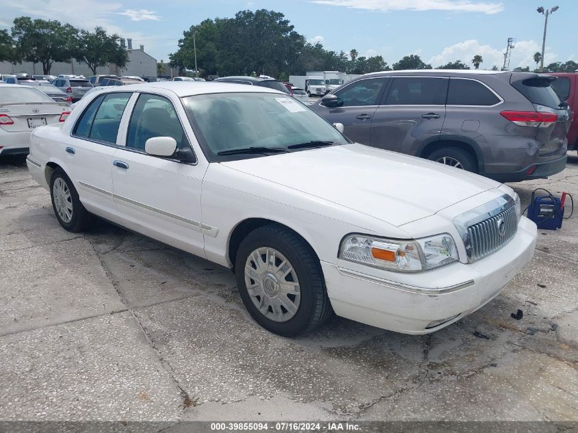 2008 Mercury Grand Marquis Gs VIN: 2MEFM74V88X659257 Lot: 39855094