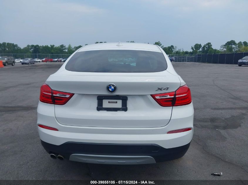 2018 BMW X4 xDrive28I VIN: 5UXXW3C57J0T83148 Lot: 39855105