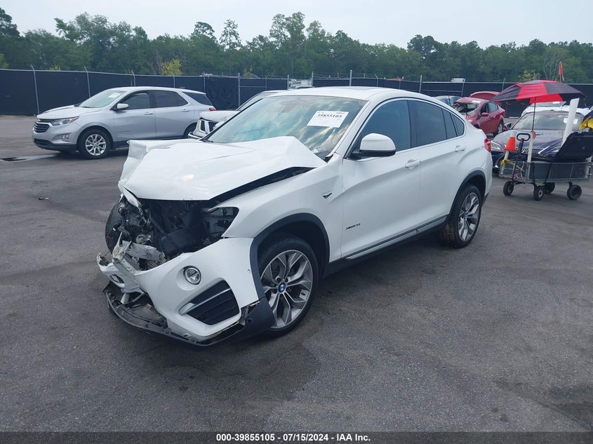 2018 BMW X4 xDrive28I VIN: 5UXXW3C57J0T83148 Lot: 39855105