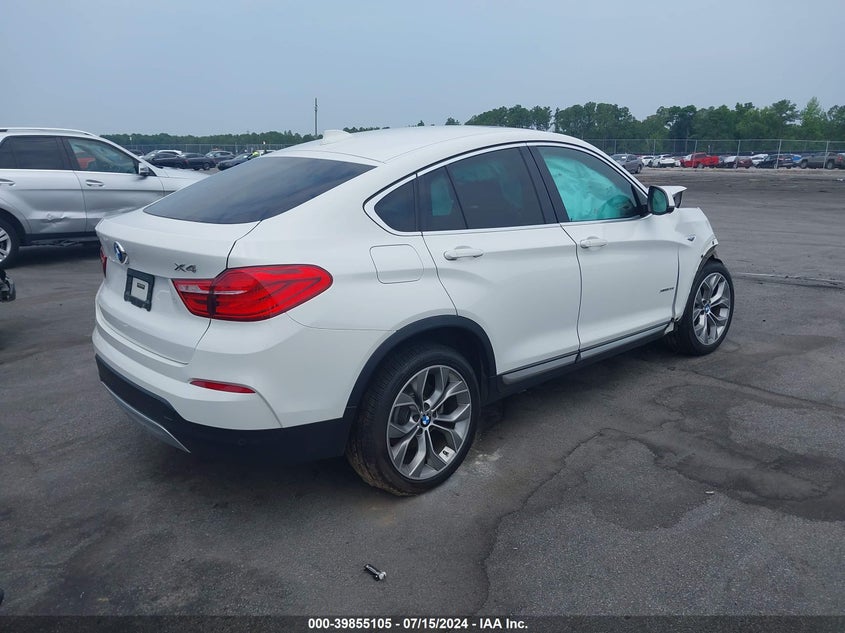 2018 BMW X4 xDrive28I VIN: 5UXXW3C57J0T83148 Lot: 39855105