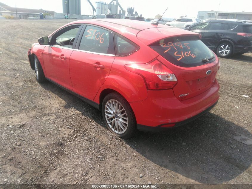 2012 Ford Focus Sel VIN: 1FAHP3M21CL193540 Lot: 39855106