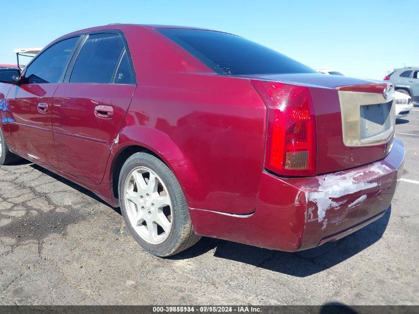 2003 Cadillac Cts Standard VIN: 1G6DM57N930169560 Lot: 39855134