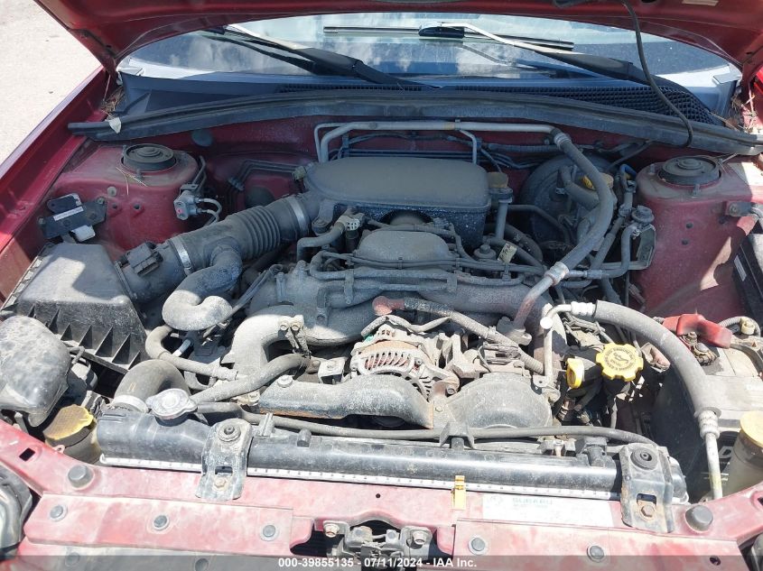 2006 Subaru Forester 2.5X VIN: JF1SG65606G729397 Lot: 39855135