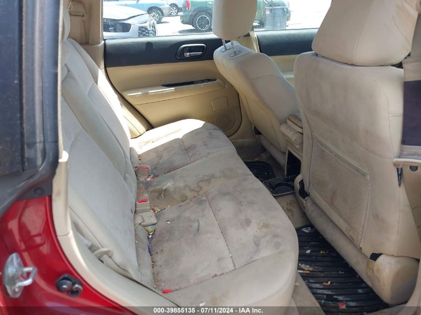 2006 Subaru Forester 2.5X VIN: JF1SG65606G729397 Lot: 39855135