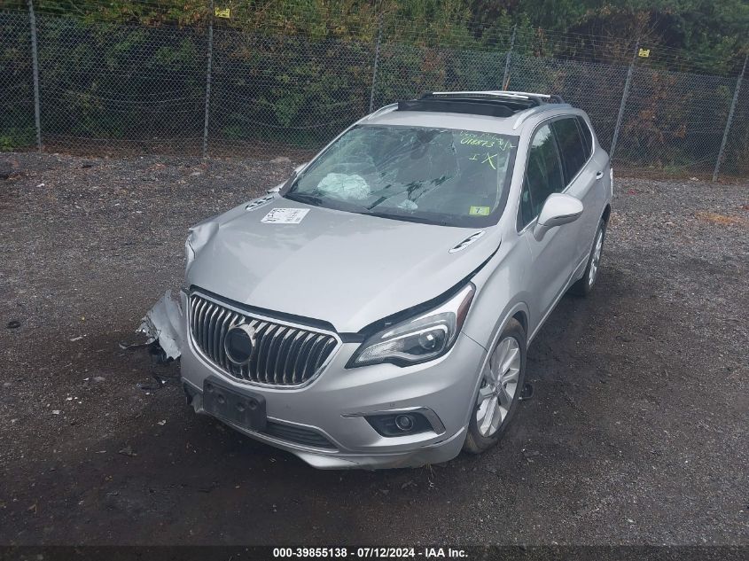 2017 Buick Envision Premium Ii VIN: LRBFXFSX7HD018873 Lot: 39855138