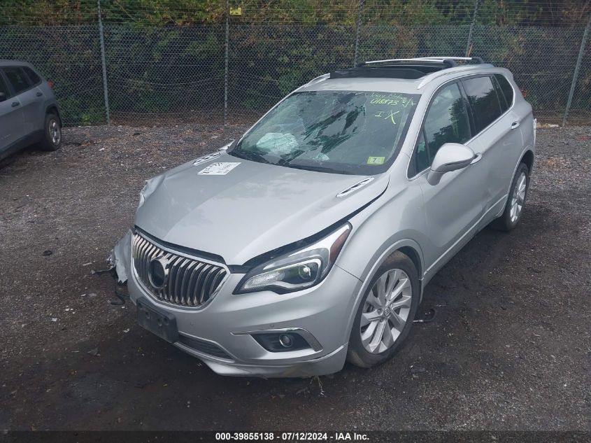 2017 Buick Envision Premium Ii VIN: LRBFXFSX7HD018873 Lot: 39855138