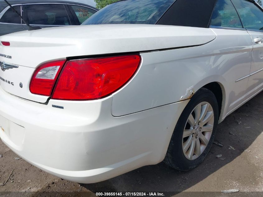 2010 Chrysler Sebring Touring VIN: 1C3BC5EDXAN165748 Lot: 39855145