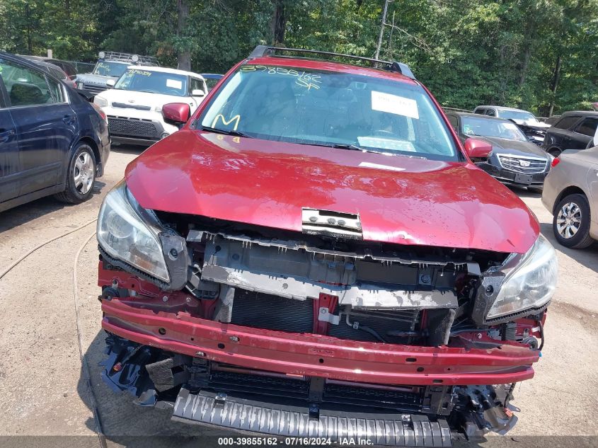 2016 Subaru Outback 2.5I Limited VIN: 4S4BSBNC0G3338827 Lot: 39855162