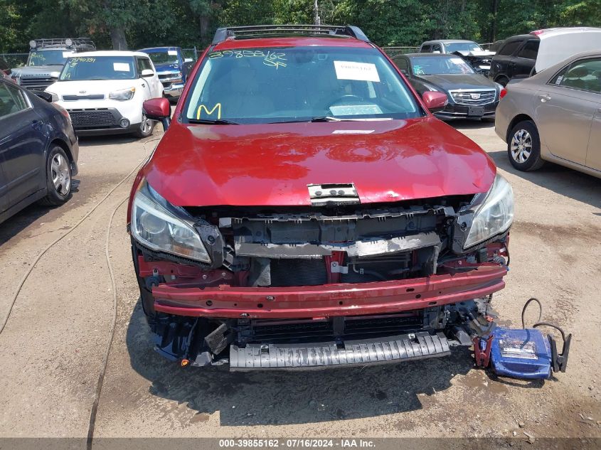 2016 Subaru Outback 2.5I Limited VIN: 4S4BSBNC0G3338827 Lot: 39855162