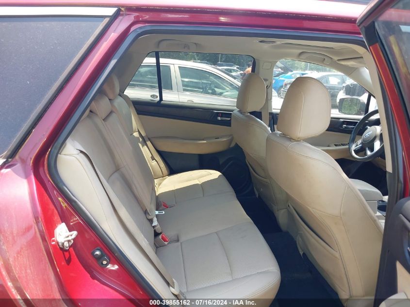 2016 Subaru Outback 2.5I Limited VIN: 4S4BSBNC0G3338827 Lot: 39855162