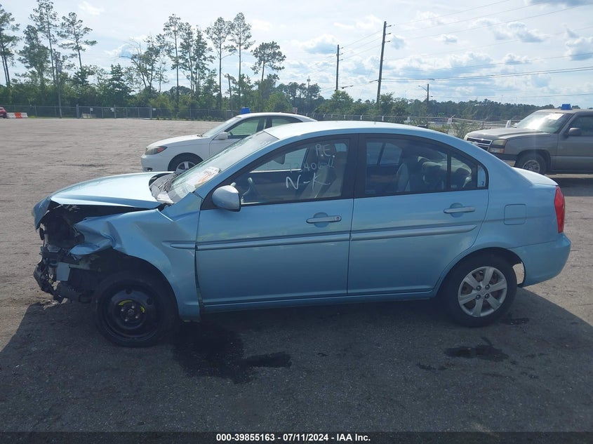 2011 Hyundai Accent Gls VIN: KMHCN4AC9BU583092 Lot: 39855163
