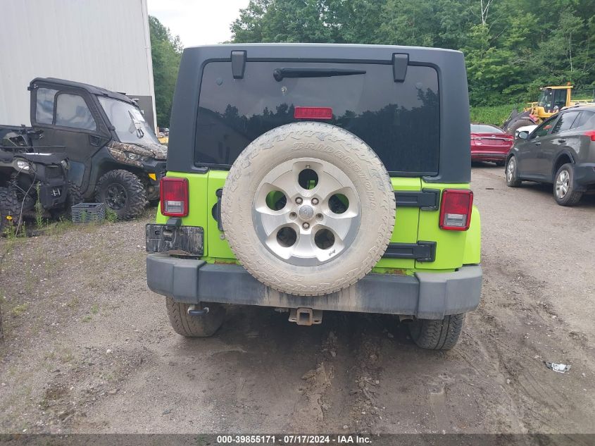 2013 Jeep Wrangler Sahara VIN: 1C4AJWBG8DL543728 Lot: 39855171