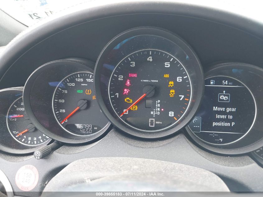 2017 Porsche Cayenne Platinum Edition VIN: WP1AA2A25HKA83985 Lot: 39855183