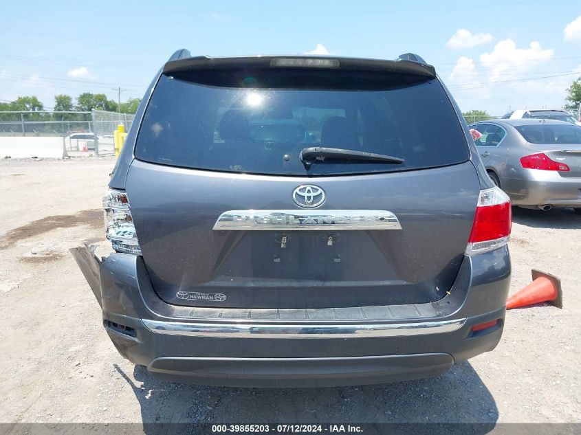 2012 Toyota Highlander Limited V6 VIN: 5TDYK3EH9CS076234 Lot: 39855203