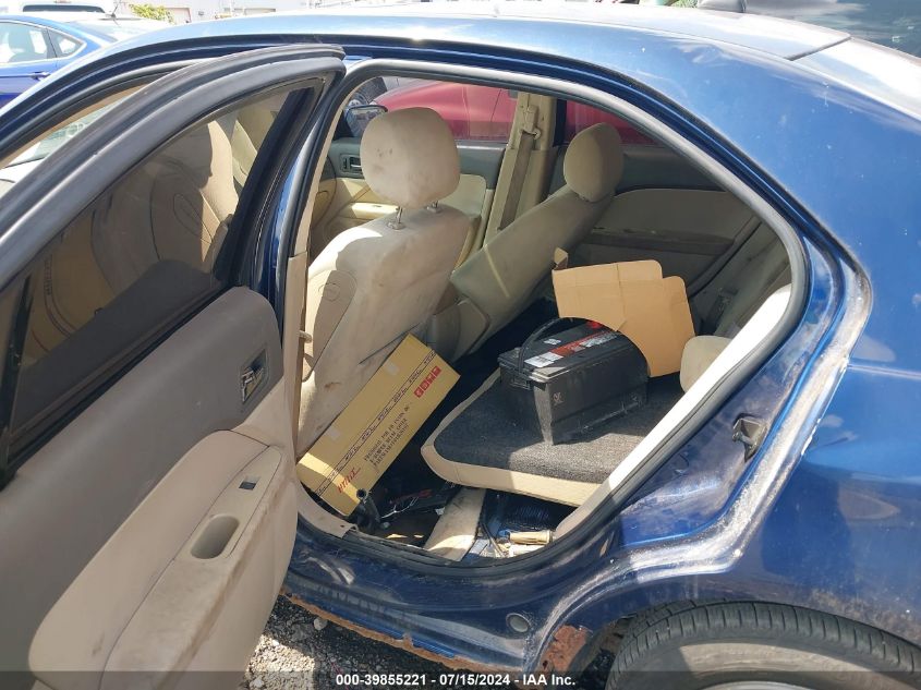 2007 Ford Fusion Se VIN: 3FAHP07Z57R257478 Lot: 39855221