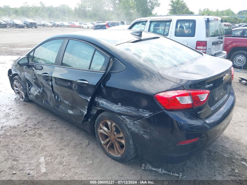 2019 Chevrolet Cruze Ls VIN: 1G1BC5SM6K7108364 Lot: 39855227