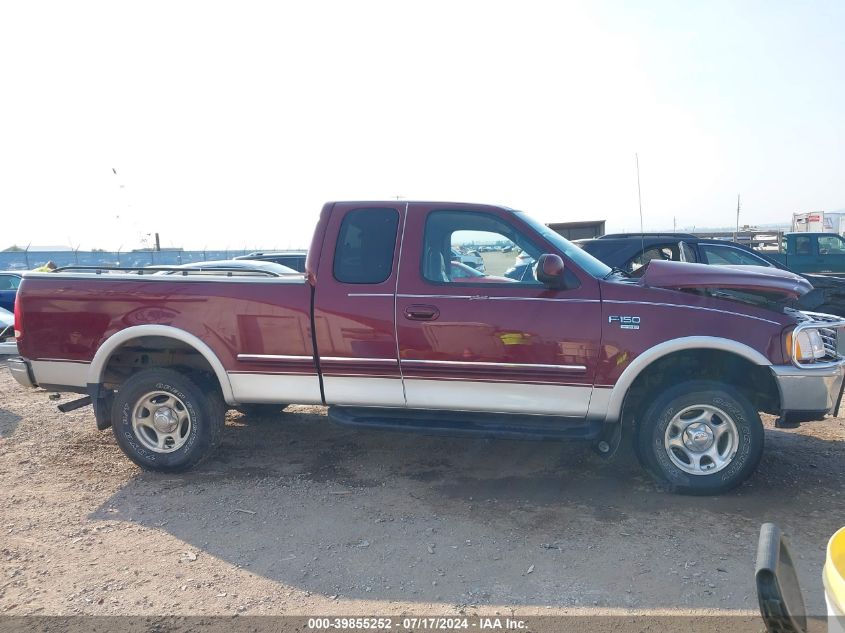 1998 Ford F-150 Lariat/Standard/Xl/Xlt VIN: 1FTRX18L9WKA81214 Lot: 39855252