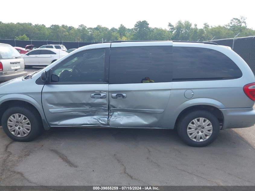 2006 Chrysler Town & Country Lx VIN: 2A4GP44R76R905418 Lot: 39855259