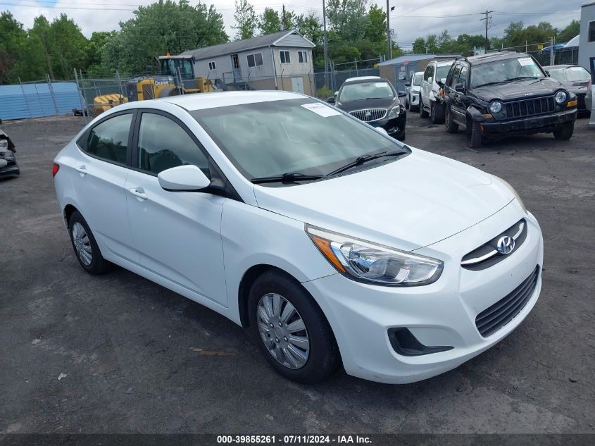 KMHCT4AE5GU082599 | 2016 HYUNDAI ACCENT