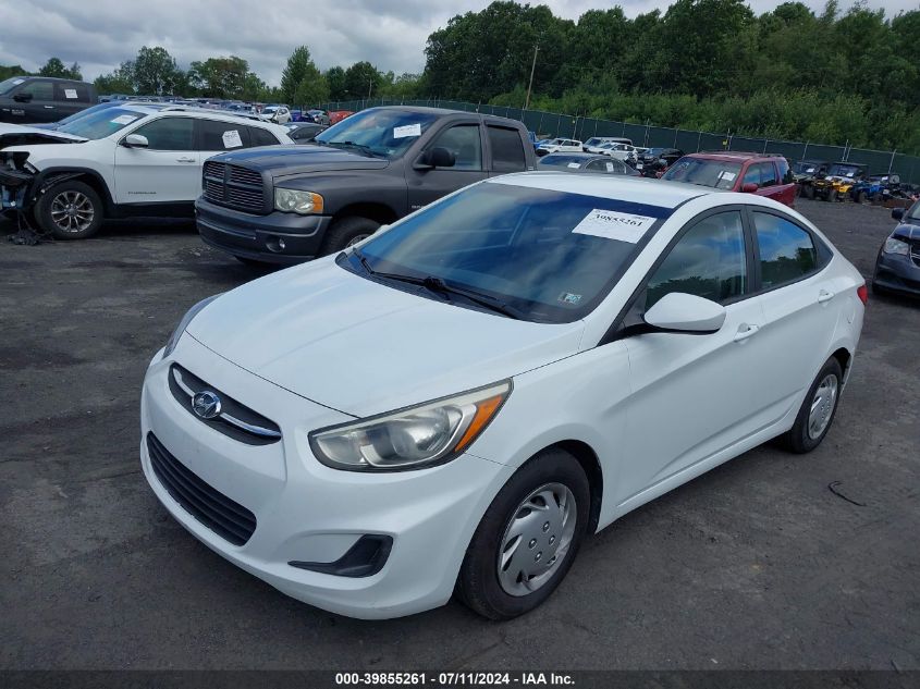 KMHCT4AE5GU082599 | 2016 HYUNDAI ACCENT