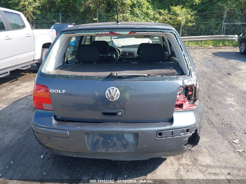 2004 Volkswagen Golf Gls 2.0L VIN: 9BWGL61JX44042034 Lot: 39855262