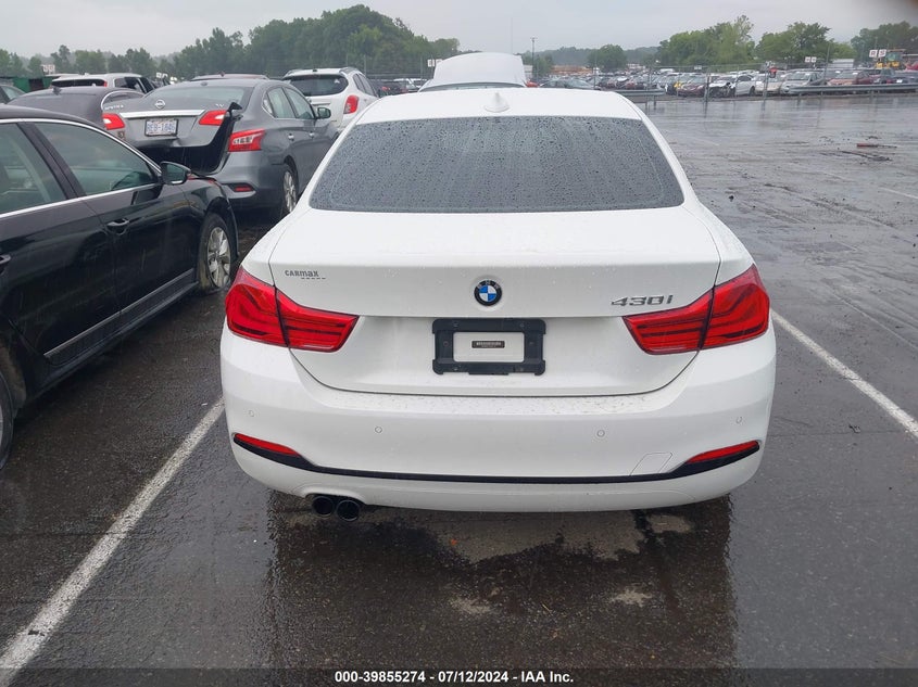 VIN: WBA4W3C51JAC97137 2018 BMW 4 SERIES 430I
